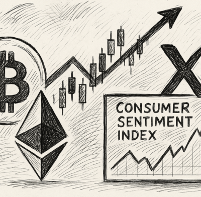 Crypto Market Posts Mild Gains Amid Improved Consumer Sentiment