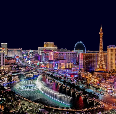 Las Vegas at night