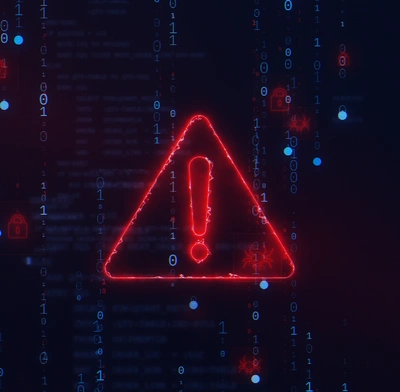 Cyber alert warning