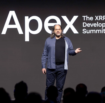 Ripple CTO David Schwartz speaks at an event in 2025