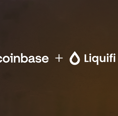 Coinbase & Liquifi logos