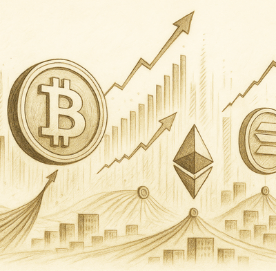 Cryptocurrencies flying off the back of investment