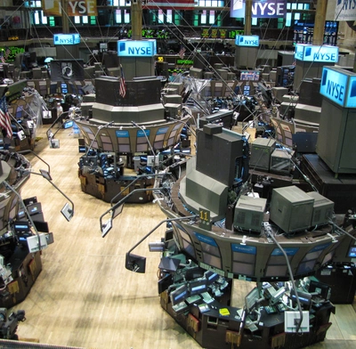 NYSE trading floor