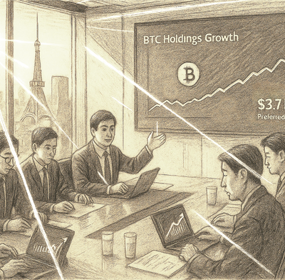 Tokyo boardroom discussion about Bitcoin treasury